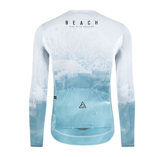 Áo đạp xe dài tay Monton Beach Aqua