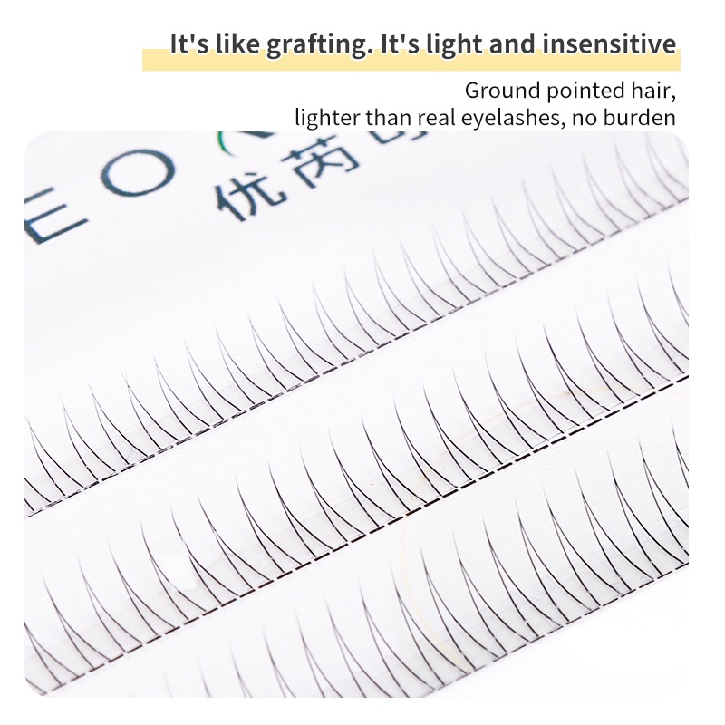 Hộp Lông Mi Giả Dáng Chữ A Nối Mi Giả Ngắn Tiện Dụng