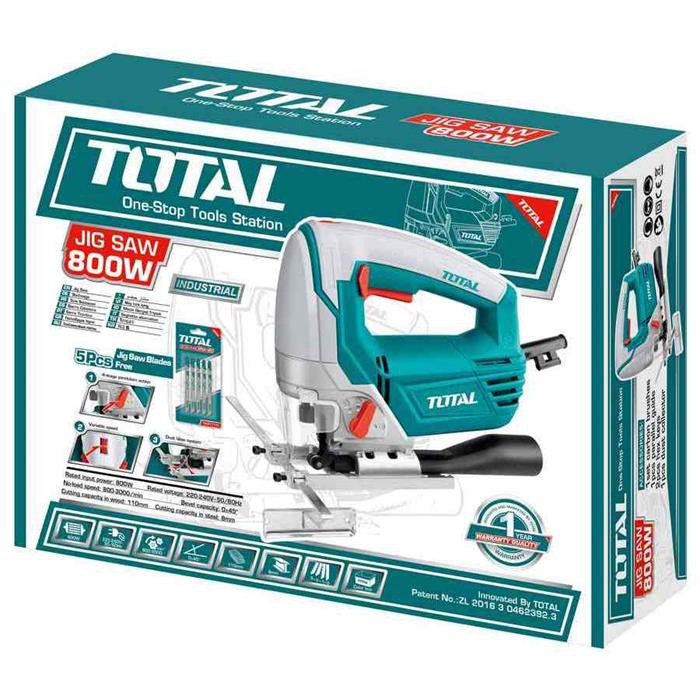 MÁY CƯA LỌNG TOTAL 800W TẶNG KÈM BỘ LƯỠI CƯA LỌNG TS2081006