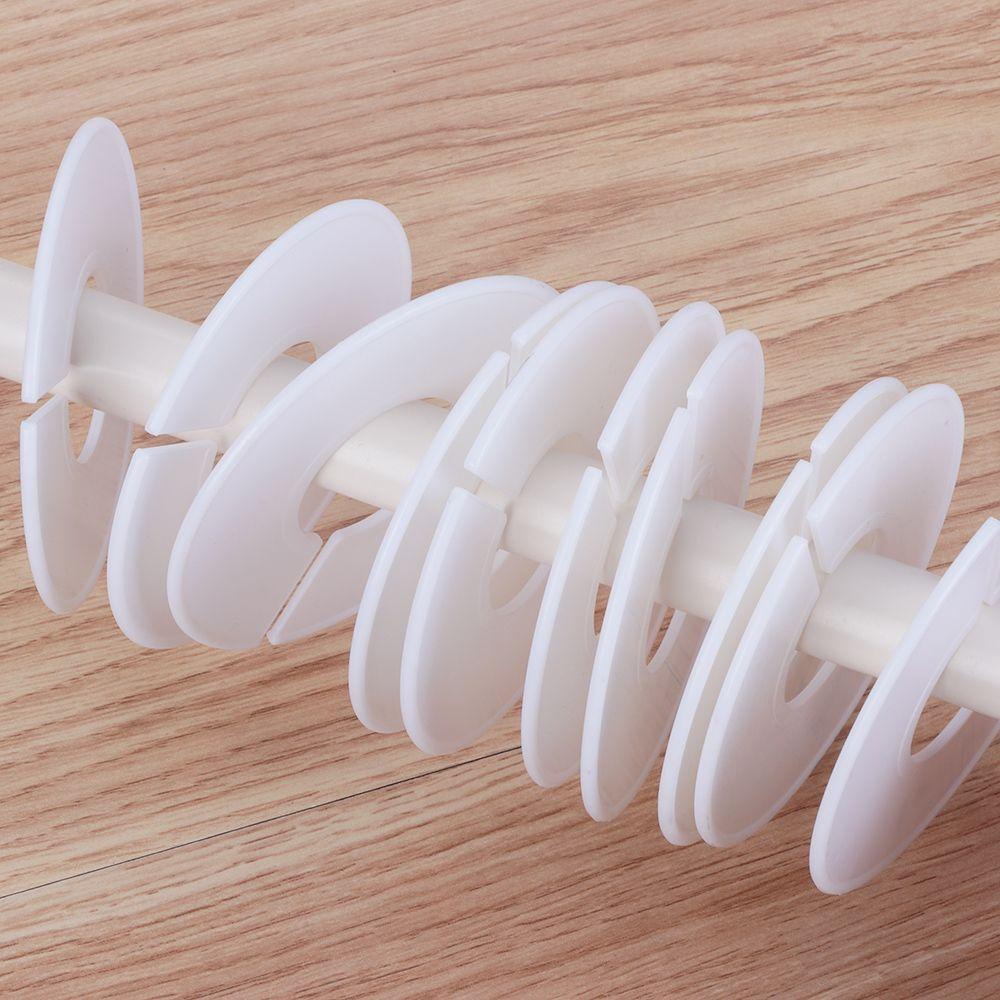 YOLA Set 5 / 10 Móc Treo Quần Áo Hình Tròn Tiện Lợi Mới