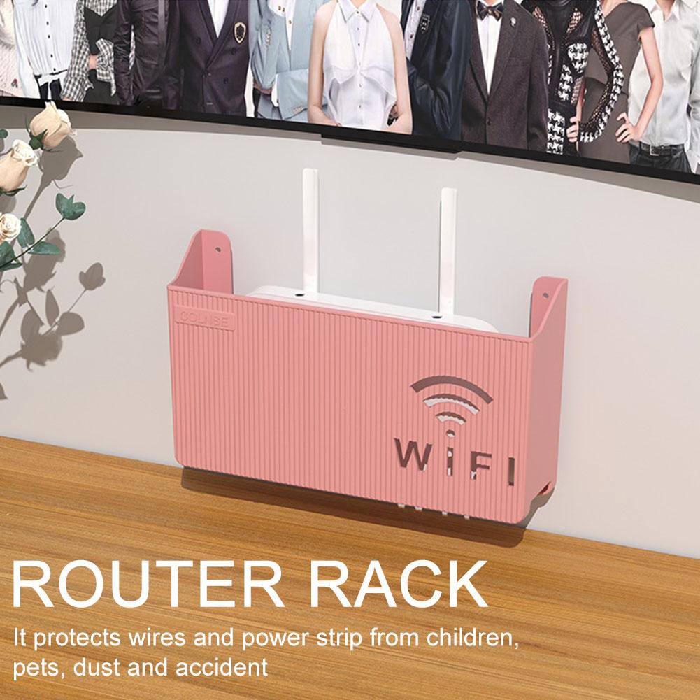 Hộp Đựng Bộ Định Tuyến Wifi Không Dây Treo Tường Trang Trí Nhà Cửa C8O3