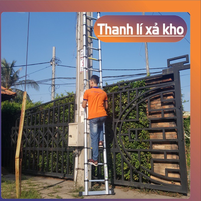 [CHÍNH HÃNG] Thang rút chữ a Nikita Ai44 2,2m - 2,2m - BH 12 tháng