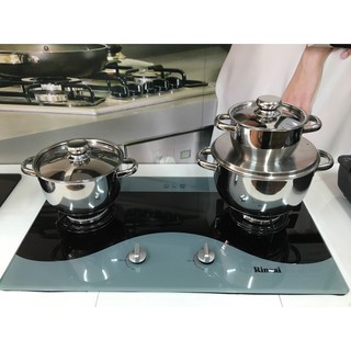 BẾP GAS ÂM RINNAI RVB-212BG(CW)