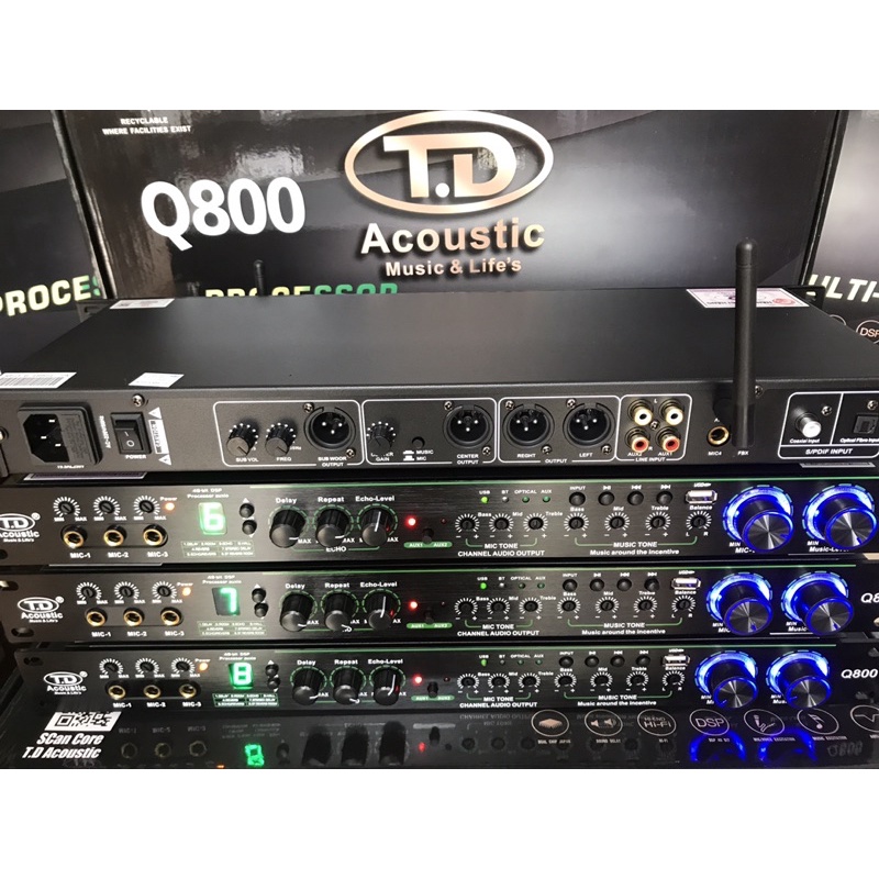 Vang cơ TD có 8 chế độ FX reverb