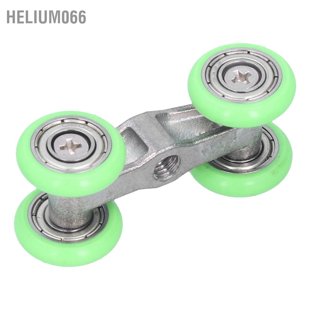 2 cái Con lăn Bánh xe Á hậu Đẩy ‑ Kéo chữ U Helium066