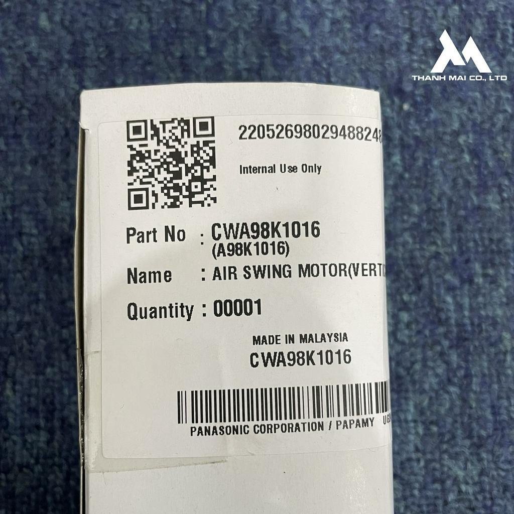 Motor đảo gió máy lạnh Panasonic ACXA98-01970
