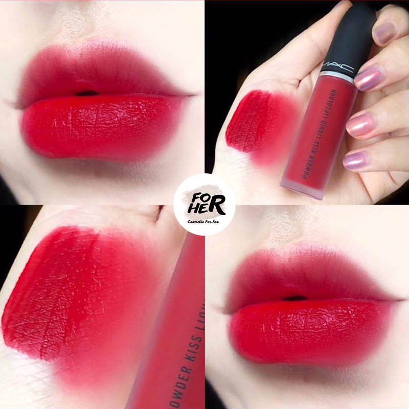 Son Kem Lì MAC Powder Kiss Liquid Lipcolour, Son Mac Kem Full Size 5ml