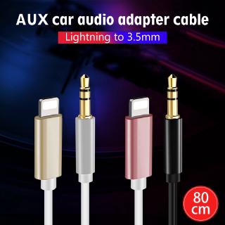 Lighting To 3.5mm Jack Aux Earphone Car Audio Converter For iPhone XS Max XR 7 8 6S 6Plus