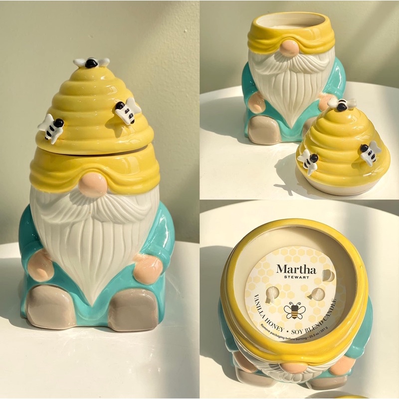 NẾN THƠM Martha Stewart Mỹ hình thần lùn giữ vườn Gnome siêu thơm siêu sang
