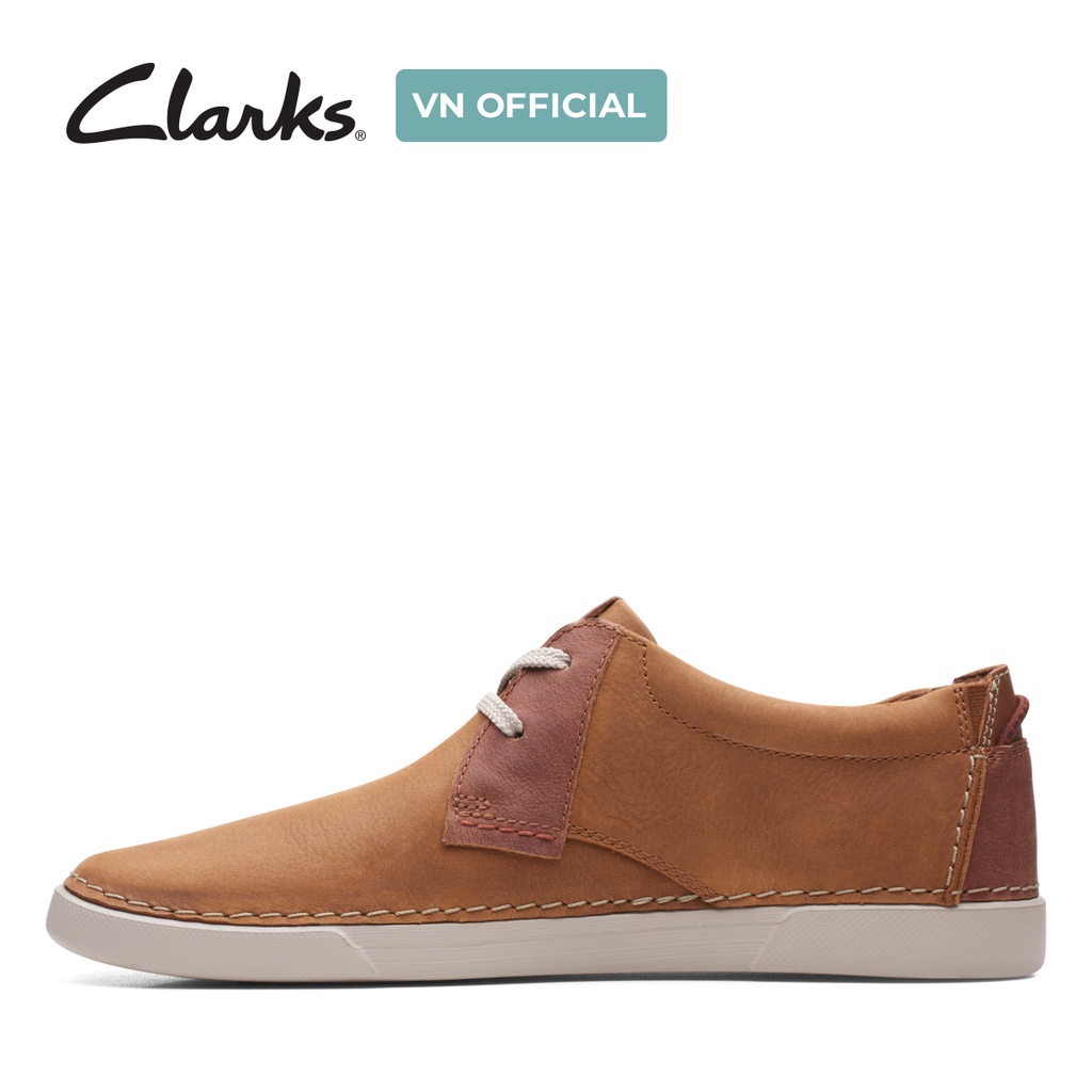 Giày Tây Da Nam Clarks Gereld Low màu Tan