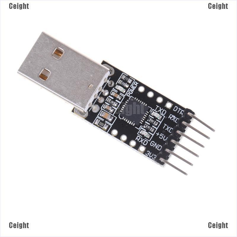 Mô Đun Chuyển Đổi Usb 2.0 Sang Ttl Uart 6pin Cp2102 + Dây Cáp