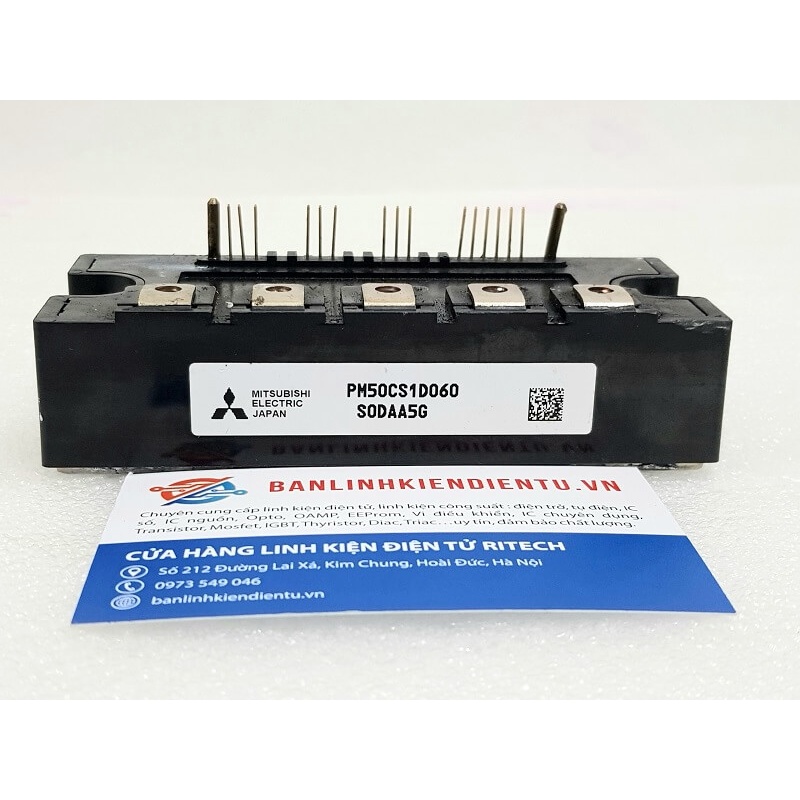 PM50CS1D060 IGBT MITSUBISHI 50A 600V (Tháo Máy)