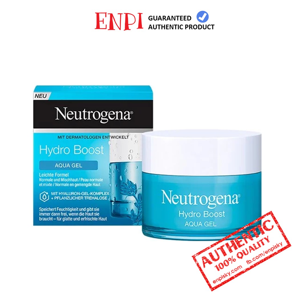 neutrogena hydro boost aqua gel và water gel