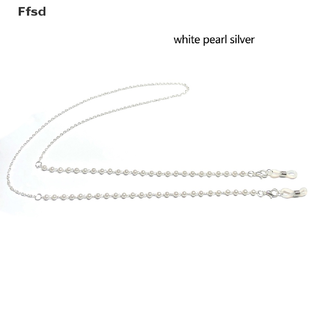 Dây Chuỗi Ngọc Trai Đeo Mắt Kính Chống Rơi Thời Trang Cho Nữ