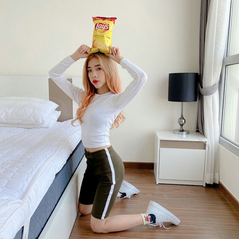 Quần Legging Đùi Borip Nữ VNXK Chính Hãng Hiệu AGE2X.