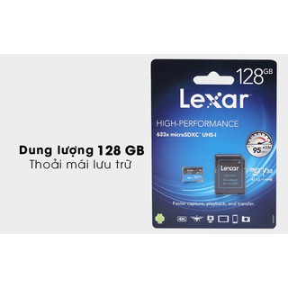 Thẻ nhớ MicroSD 128 GB bhtt class 10 UHS-I