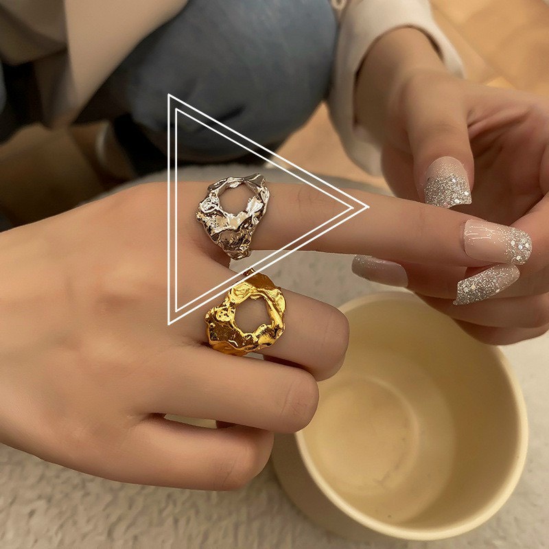 Nhẫn thời trang nữ phong cách hàn có thể điều chình size DII444