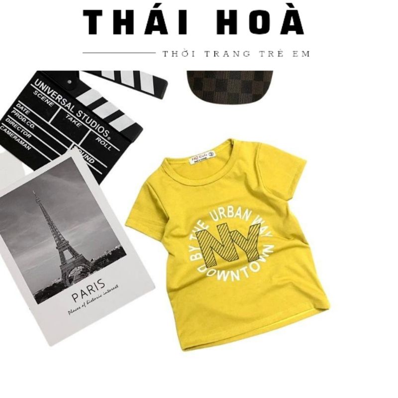 [COTTON 4 CHIỀU] Áo thun 7_20kg cho bé trai áo phông ngắn tay chất đẹp