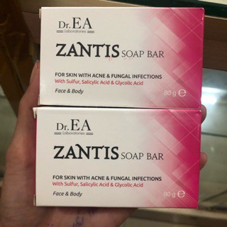 Bánh xà phòng Zantis giảm mụn 80g