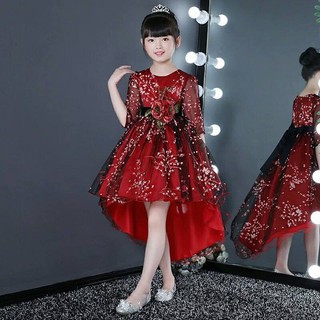ĐẦM CÔNG CHÚA ĐUÔI TÔM ĐỎ TAY LỬNG