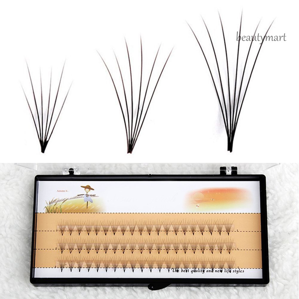 [Hàng mới về] Bộ 57 Lông Mi Giả Màu Đen 8 10 12mm Hỗ Trợ Nối Dài Mi Tiện Dụng