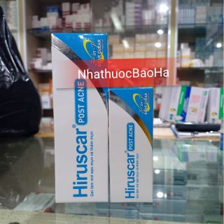 Kem bôi da Hiruscar post acne - 3 tác động giảm sẹo,thâm,và mụn