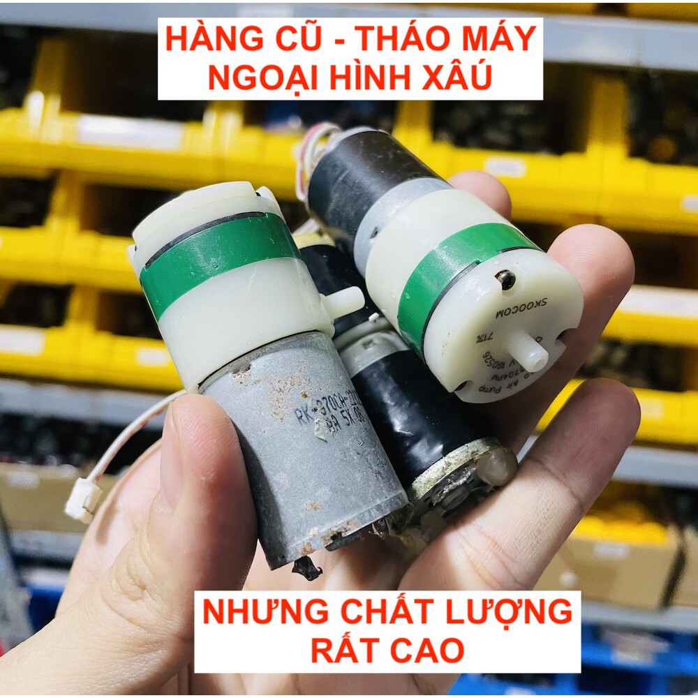 Tháo máy chất lượng rất tốt máy bơm khí bơm oxy mini 3v - 5v bơm mạnh thương hiệu lớn - LK0315