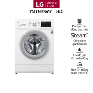 Máy Giặt Lồng Ngang LG FM1209N6W