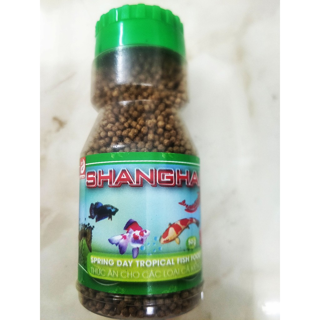 Thức ăn cá kiểng  Shanghai 50g