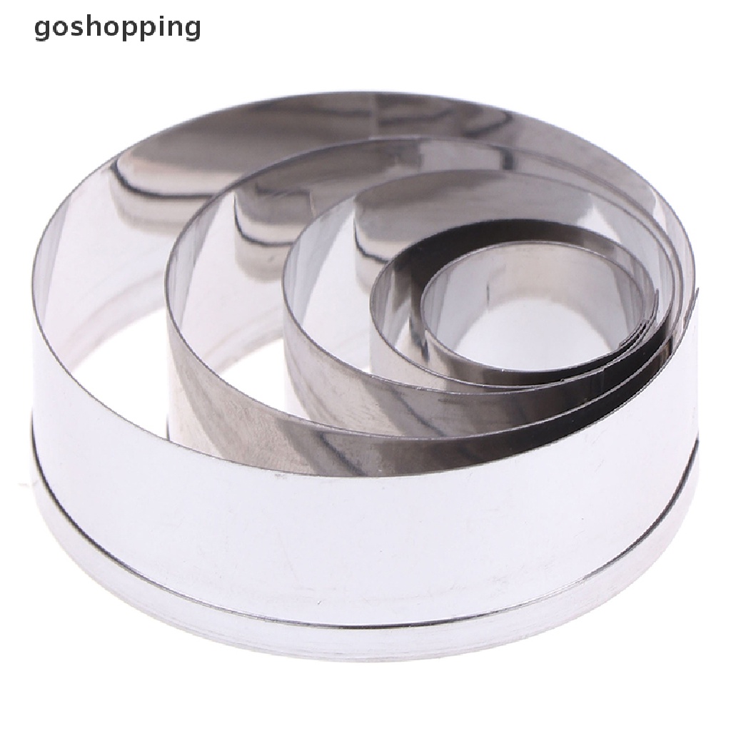 Bộ 5 Khuôn Cắt Đất Sét Tròn Bằng Gốm Polymer DIY