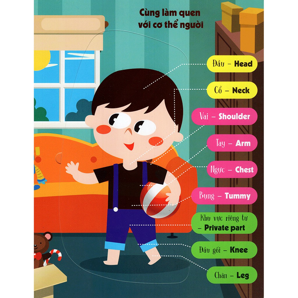 Sách - Lift-The-Flap - Lật Mở Khám Phá - The Body - Cơ Thể Người Gigabook