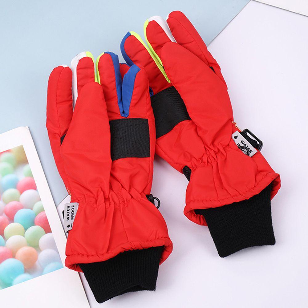 Găng Tay Trượt Tuyết Dày Dặn Chống Gió Chống Trượt Thời Trang Cho Bé