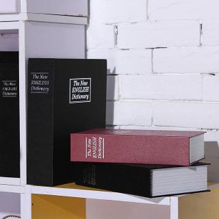 Large English Dictionary Secret Book Safe Deposit Money Box Jewelry Lock Case Storage collection