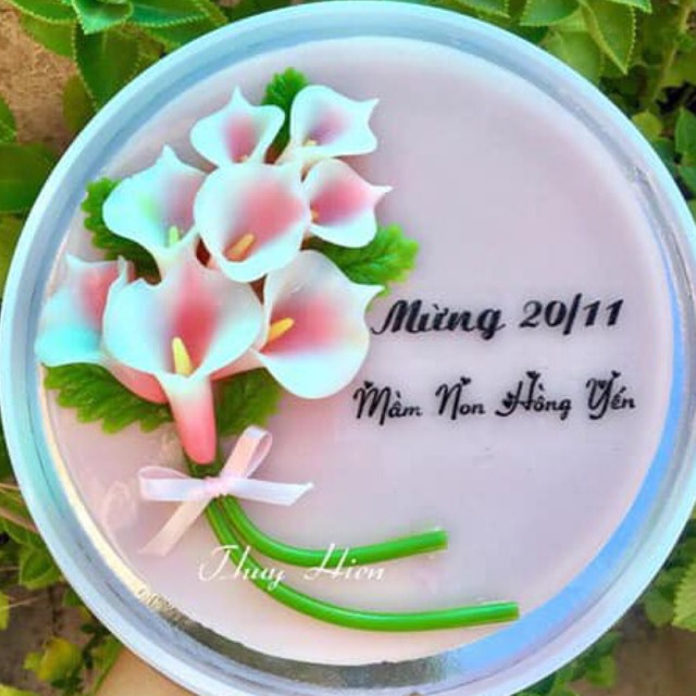 Khuôn silicon hoa loa kèn mã HLK8 HLK6 và HLK7