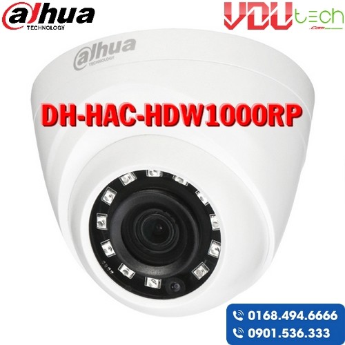 CAMERA DAHUA HAC-HDW1000RP (1.0 Megafixel) - Tem DSS Việt Nam