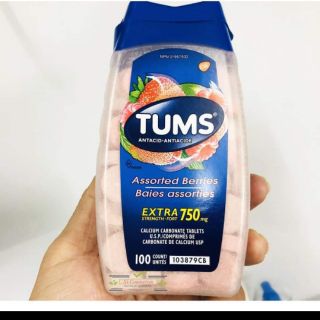 Kẹo ngậm tums 100 viên