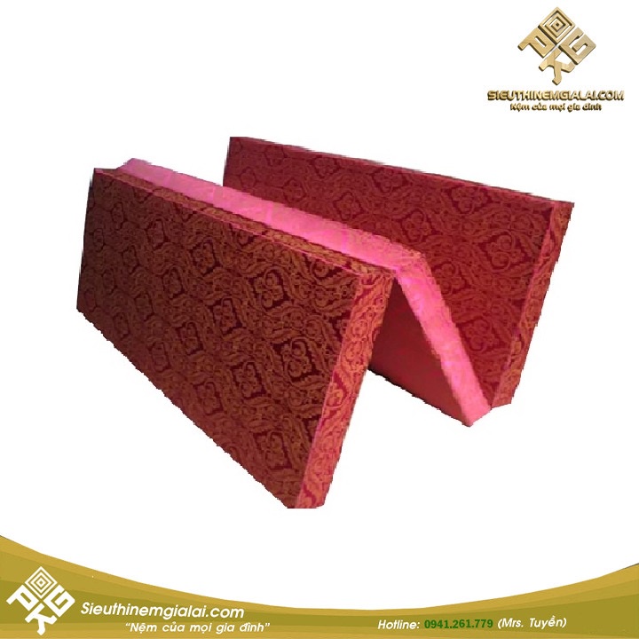 Đệm Gấp⚡𝐅𝐑𝐄𝐄𝐒𝐇𝐈𝐏⚡Đệm Xốp Ép Cứng Đủ Kích Thước Kháng Khuẩn Vượt Trội, Thấm Hút Tốt, Vải Gấm Cao Cấp Bền Đẹp Sang Trọng