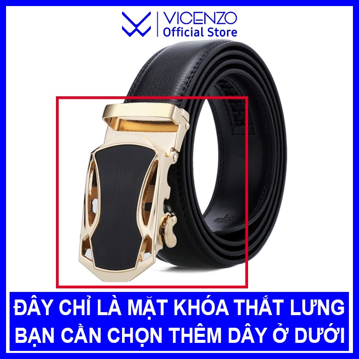 [MÃ VICEN15K ĐƠN TỐI THIỂU 200K GIẢM 15K CHO SẢN PHẨM PHẨM] Thắt Lưng Nam VICENZO Mặt Khóa Tự Động Dây Vải Dù Siêu Bền C