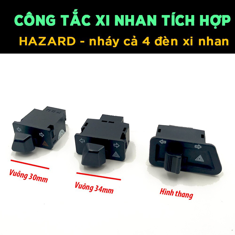 🍀 🚀COBO Công tắc xinhan tích hợp ưu tiên hazard chế các loại xe honda 🚀 🍀