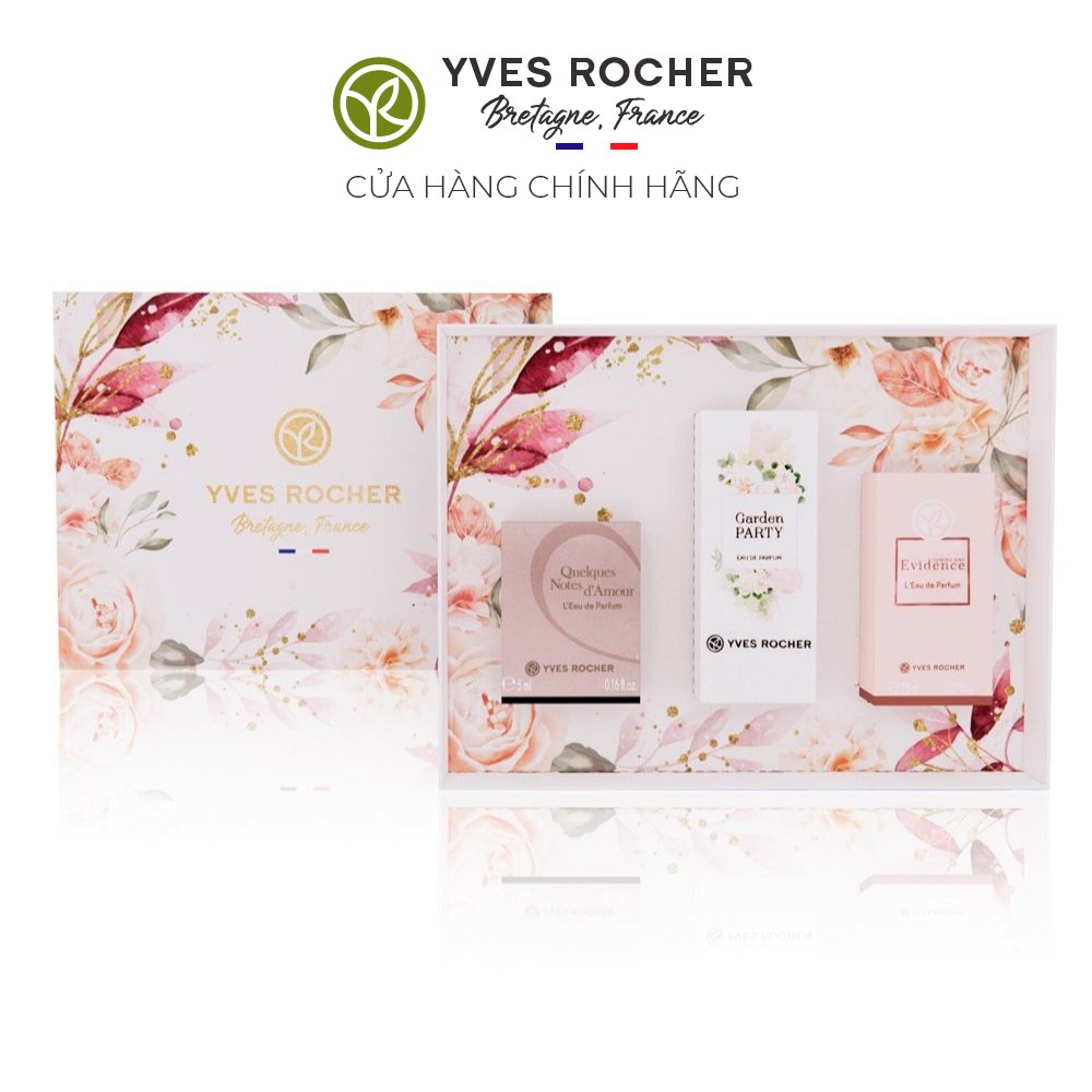Bộ quà tặng nước hoa Yves Rocher MINI PERFUME TRIO SET - LIMITED EDITION