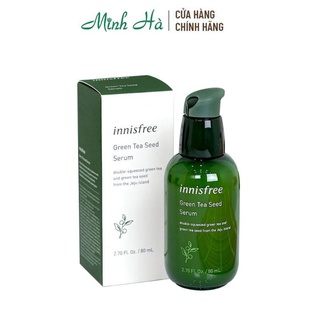 Tinh chất dưỡng ẩm Innisfree Green Tea Seed giúp phục hồi da mụn