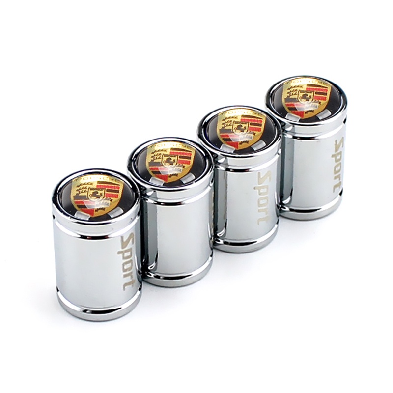 Bộ 4 Nắp Van Bánh Xe Hơi Porsche 911 718 Hộpster Cayman Panamera