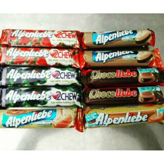 10 thỏi kẹo Alpenliebe