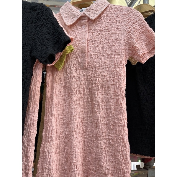 ÁO KIỂU, ÁO XỐP CỔ ĐỨC MS12100