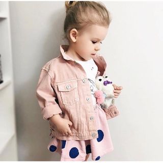Khoác bò hồng zara