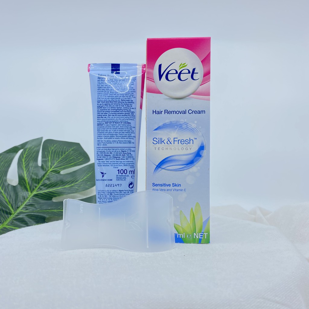 KEM TẨY LÔNG VEET CHO MỌI LOẠI DA - CÓ DAO CẠO - 100ml- hàng đức chuẩn