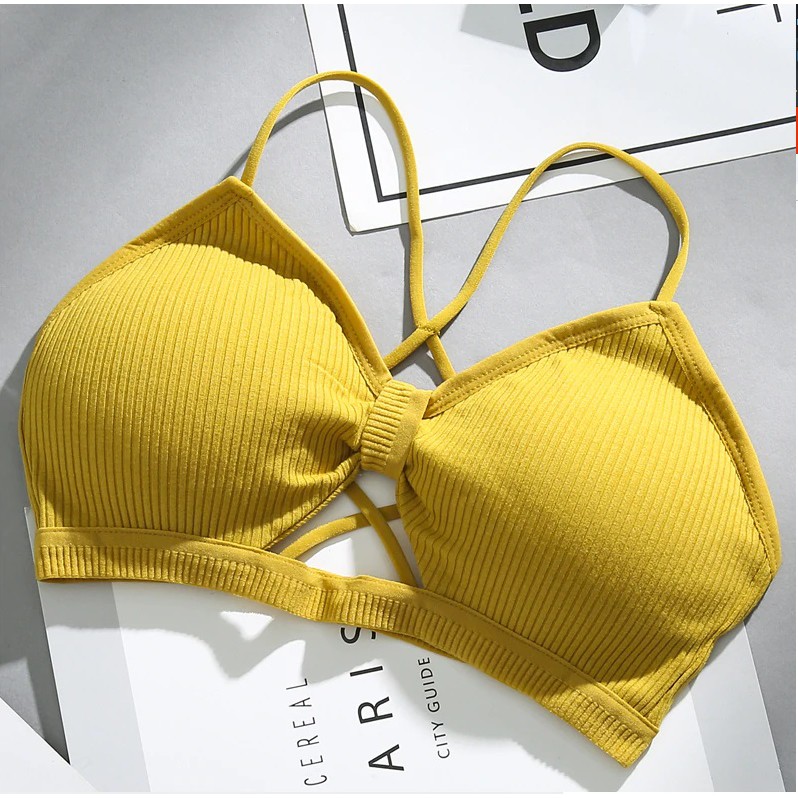 Áo bra len tăm hình nơ hot hit | BigBuy360 - bigbuy360.vn