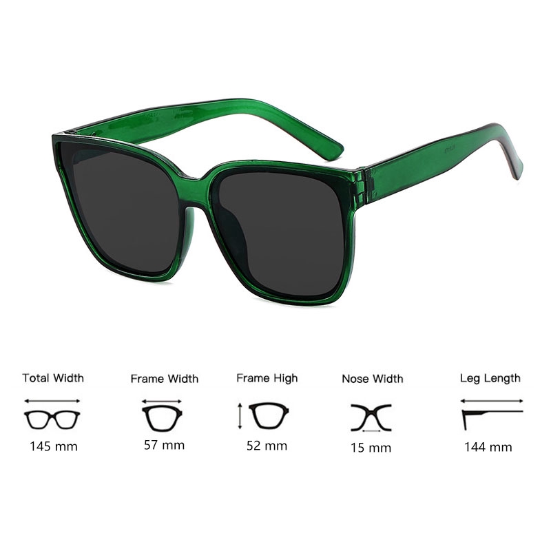 Kính Mát Gọng Vuông Thời Trang Cho Nam Nữ | BigBuy360 - bigbuy360.vn