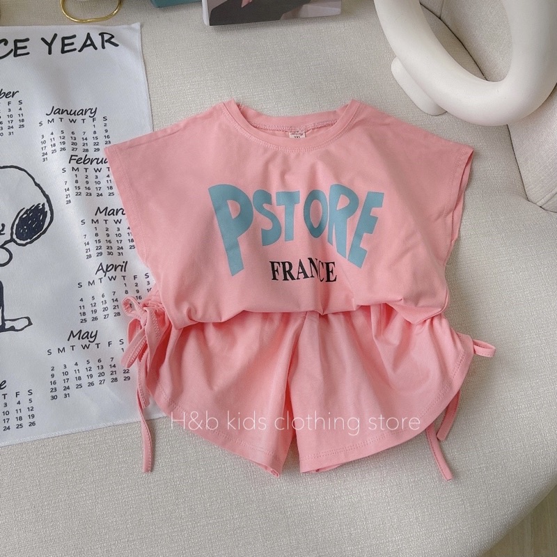 Bộ cộc tay Bé gái size đại❤️M0034❤️ Bộ quần áo bé gái từ 17-30kg, chất cotton 4 chiều mềm mịn thấm hút mồ hôi tốt