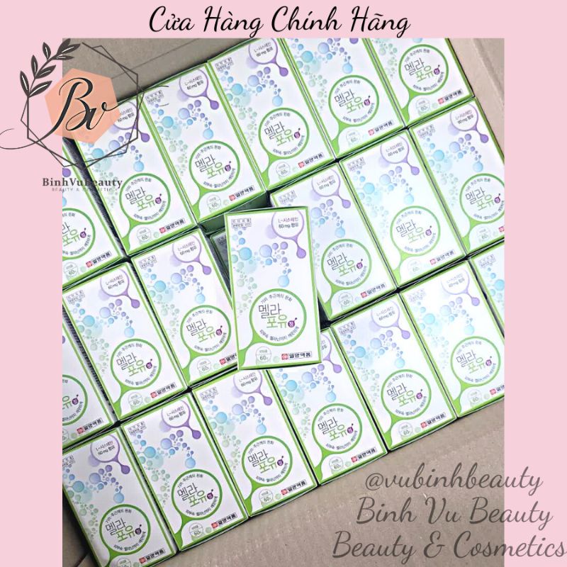 VIÊN UỐNG TRẮNG DA HUỶ NÁM mela for you PP68